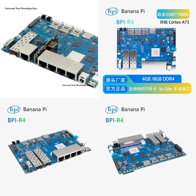 Scheda Router WiFi 7 Banana Pi - Bananapi Bpi R4 Wifi 7 recensione e prezzo